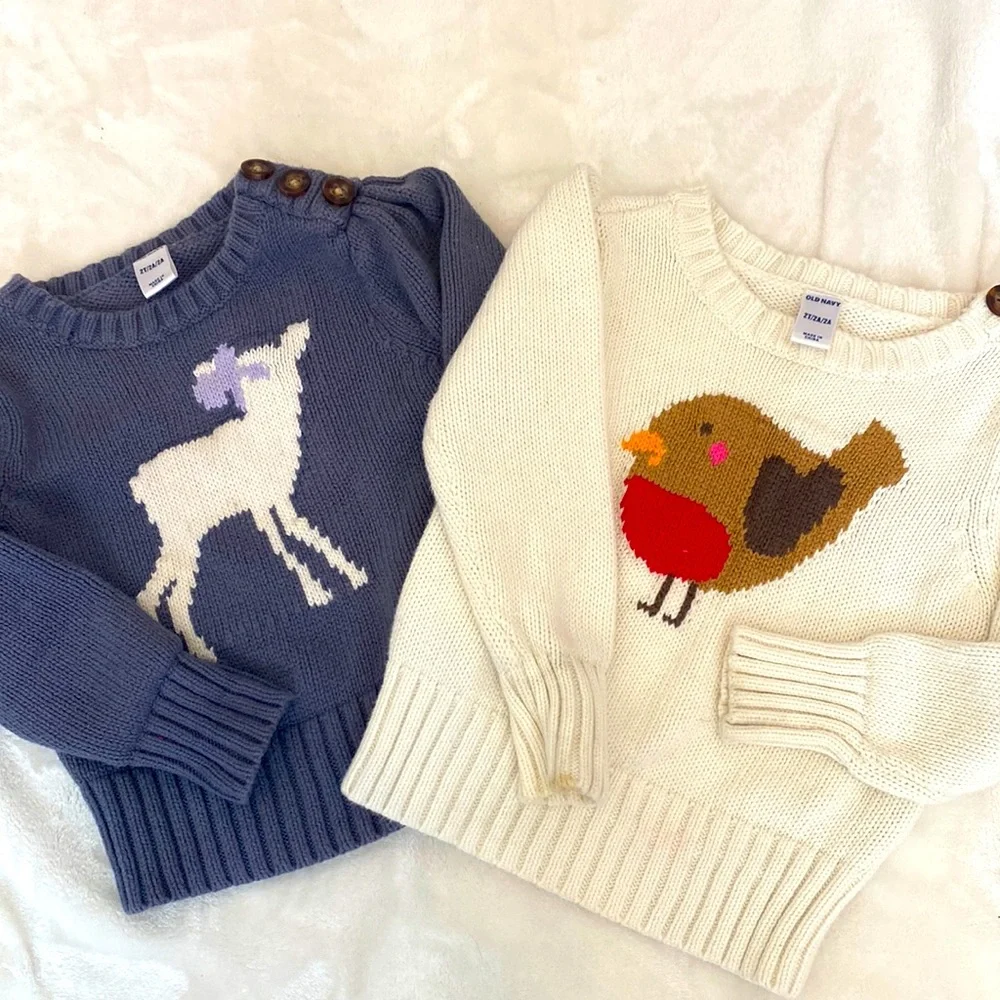 2 old navy sweaters - Picture 1 of 6